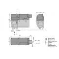 Жидкостный отопитель Eberspacher HYDRONIC B5W SC (бензиновый компактный)