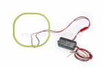 Автосвет Ангельские глазки COB (Chip-On-Board) 3,0" квадратные для бленды Optima Z133