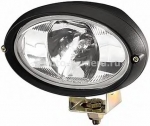 Автосвет Фара рабочего освещения Hella Oval 100 FF (H3) 1GA 996 161-281