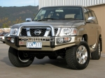 Передний бампер ARB Sahara для Nissan Patrol Y61 после 2004 г