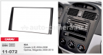 Переходная рамка для KIA Cerato, Optima, Magentis 2006- 2 Din (RP-KICAb) Carav 11-072